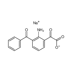 2-Amino-3-benzoyl-α-oxo-benzeneacetic Acid